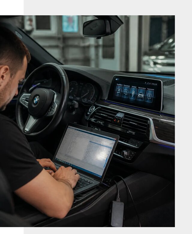 Русификация мультимедиа BMW для авто под ключ в Самаре