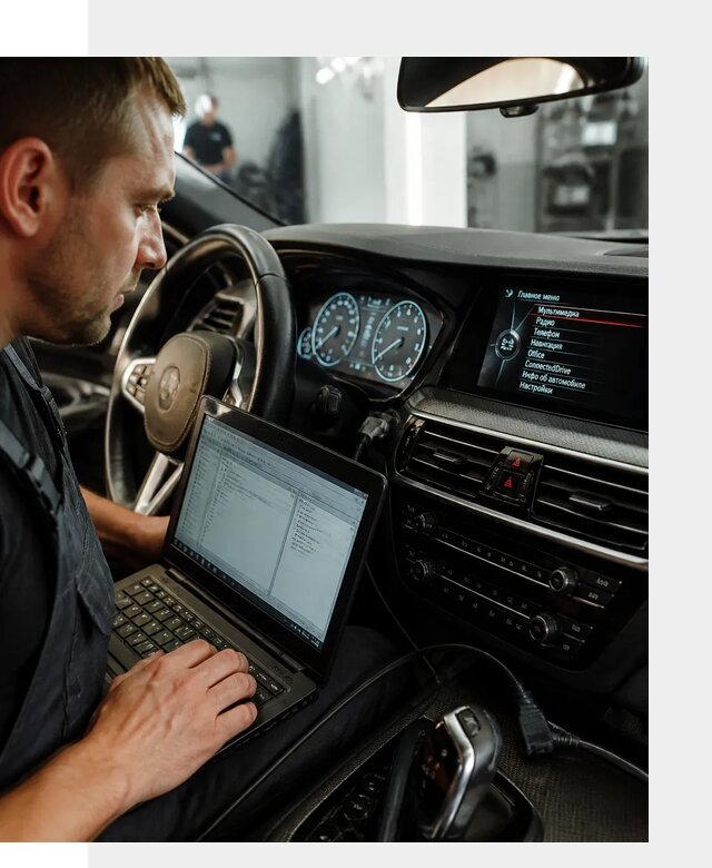 Русификация приборной панели BMW для авто в Самаре от компании