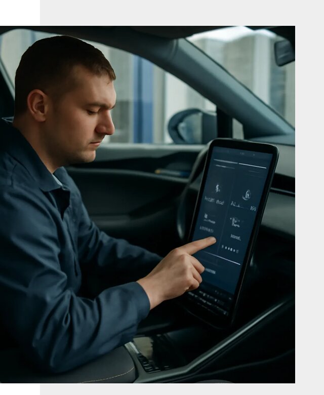Русификация мультимедиа и приборной панели Deepal SL03 в Самаре
