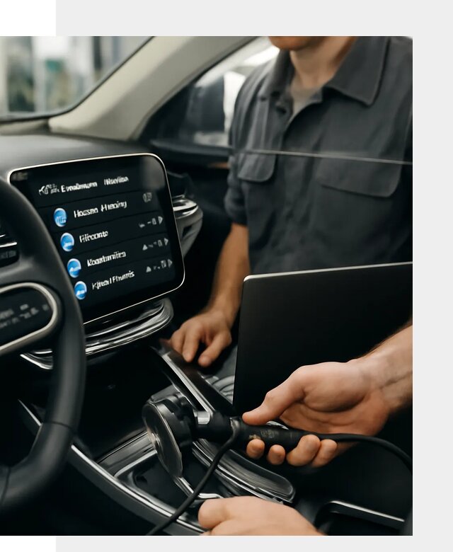 Установка приложений Geely для мультимедиа автомобиля в Самаре