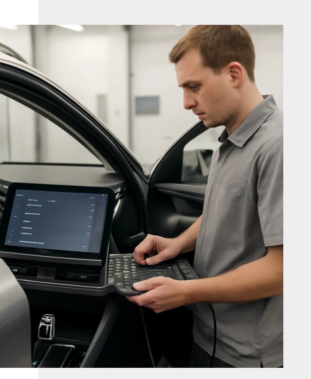 Русификация мультимедиа автомобилей Lynk Co в Самаре