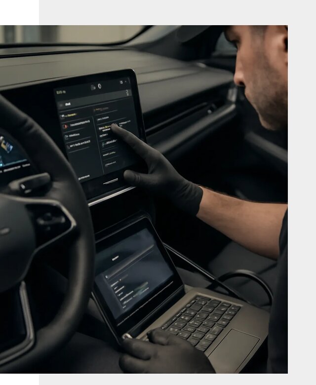 Русификация приборной панели Rising автомобиля в Самаре