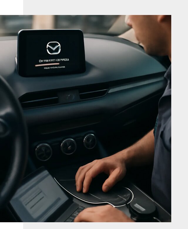 Установка приложений Mazda на мультимедийную систему в Самаре