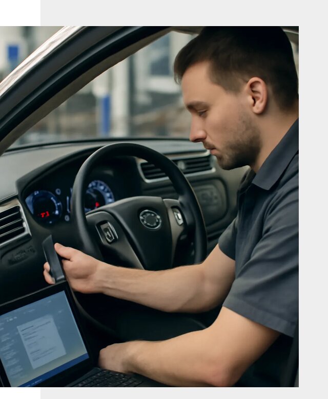 Русификация приборной панели Nissan для авто в Самаре
